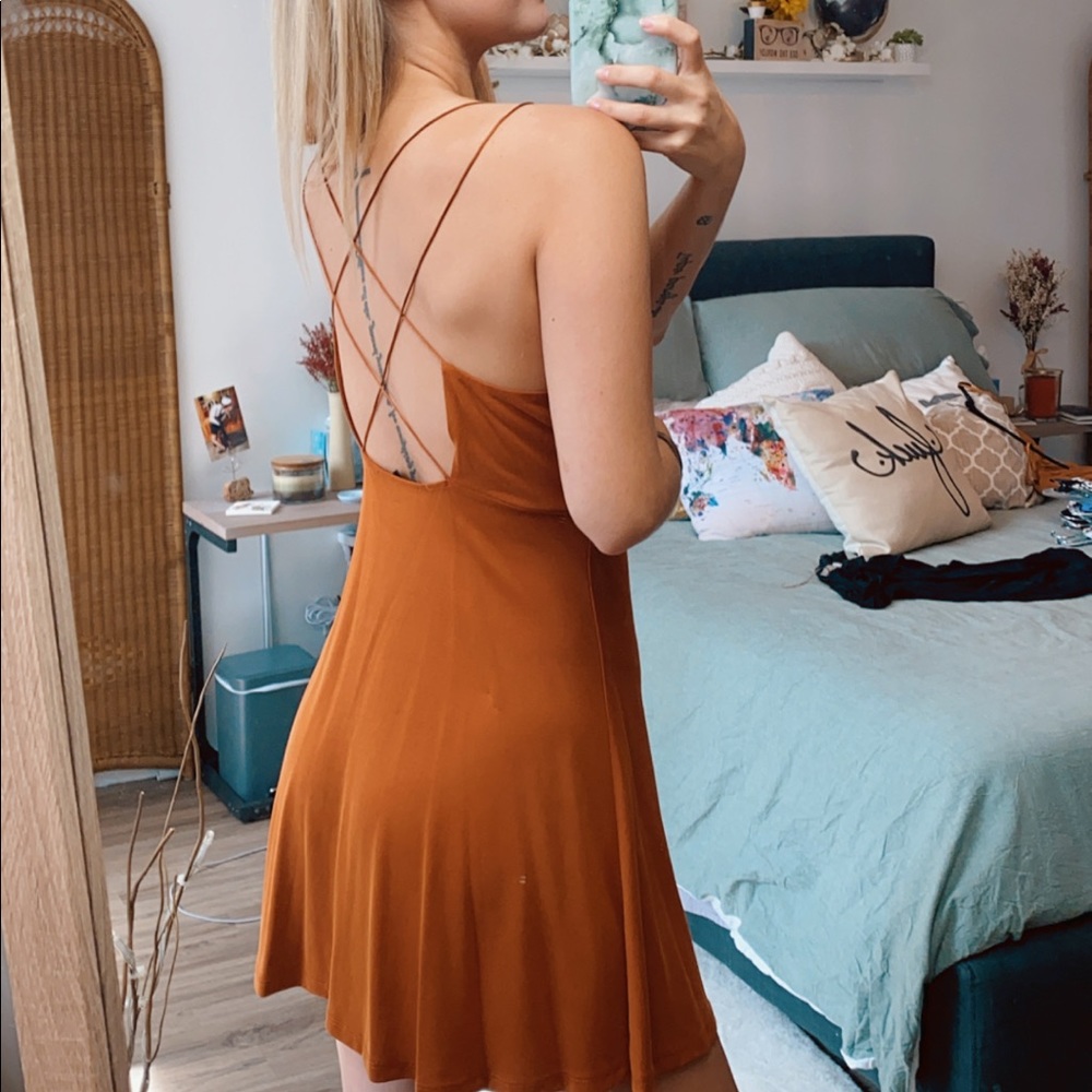 Fall mini Dress - Picture 2 of 5